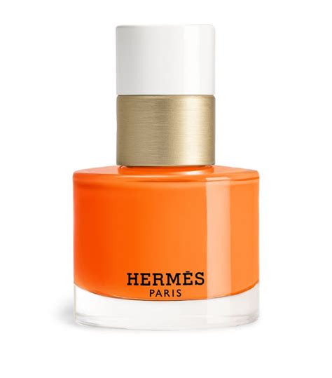 hermes orange boite nail polish
